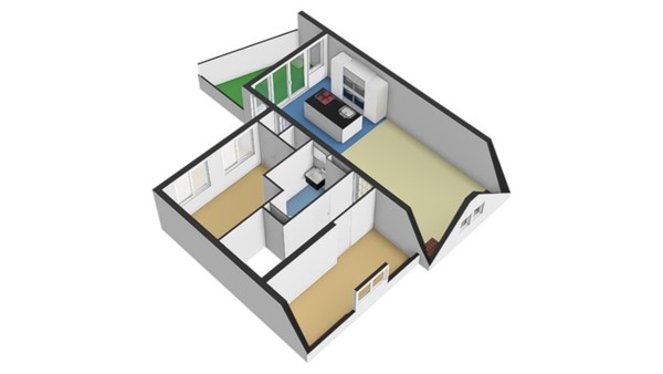 Floorplan - Heemraadssingel 92D, 3021 DE Rotterdam